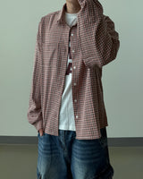 Nセミクロップチェックシャツ