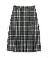 check skirt (grey)