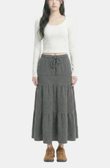 Aerin Flow Layer Long Skirt