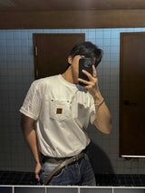 バーニングパッチウォーク半袖Tシャツ