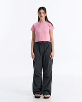 シグネチャーアークバックロゴTシャツ (Pink, Olive)
