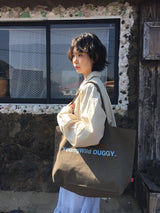 【即日発送】YWD ツイルエコバッグ カーキ