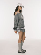 P.O.M FLUFFY SHORTS GREY