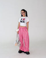 I love lettering jogger pants