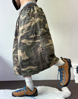 CARPENTER💚MILITARY CAMOUFLAGE BERMUDA 🩶🤍💚🤎3COLOR