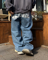 GT Sena Printed Denim Pants (2C)