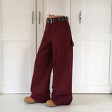 Middle Carpenter Detail Long Pants