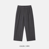 FLウィンターウールバンディングワイドスラックス (M ~ L /3 colors)