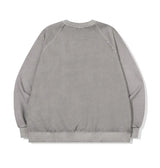 26FW★ Happy Puppy Patch Pigment Raglan Sweatshirt