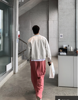 3レイヤーズリウォッシュツータックバンディングワイドパンツ