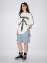 ツーサイドファンプリントショートスリーブTシャツ