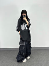クラックローエッジカーゴパンツ