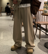 エバーソフトウールサイドバンディングワイドスラックス