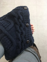 ゴッサム ウールタッチ ダッフルカーディガン (4 Colors)