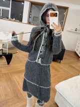 グラデーションニットバラクラバ