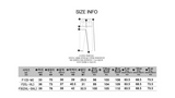 Foton waist banding side incision fleece denim wide pants