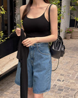 Nuffen denim short pants
