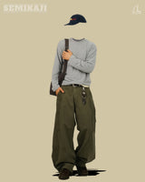 PE Cotton Pocket Shoulder Bag