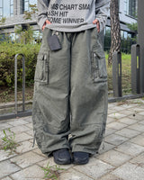 Lansen Pigment Washing Cargo Pants