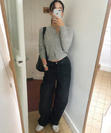 Black Wide Denim - denim.pt