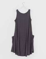 Nife Pocket Flare Sleeveless One Piece