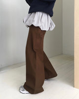 Middle Carpenter Detail Long Pants