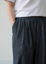  AIN DENIM WIDE PT 