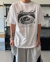 AD field printing short sleeves