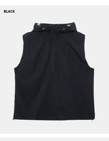 Nylon Hooded Anorak Vest