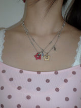 gleaming little star berry necklace [gold]