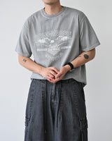 バウ モータース ピグメント ショートスリーブ Tシャツ