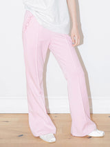 FRILL BOOTCUT BANDING PANTS (PINK)