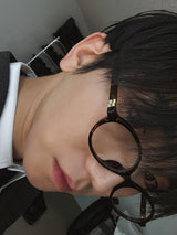 ASCLO Mew Oval Glasses (3color)