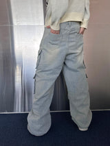 4 Take light blue denim