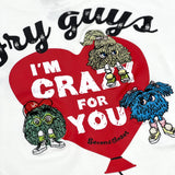 "LOVE FRY GUYS" バルーンプリント S/S Tシャツ