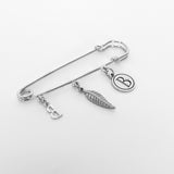 Men's シンプルクローズピンブローチ_CLEF シングルブローチ