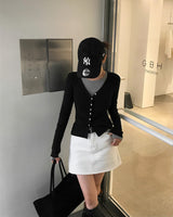 Recipe Long Sleeve Knit Cardigan