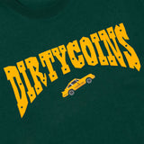 DirtyCoins ウェスタン ロゴ プリント Tシャツ Green