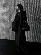 handmade long vest coat