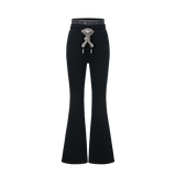 13DE MARZO ロゴバンドスポーツパンツ