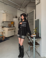 ディープレタリング2ウェイニットジップアップ