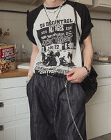 Age Raglan overfit short sleeve t-shirt