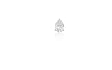 26SS★ Essence 14K (Y) Lab-Diamond Pear Piercing 0.5CT