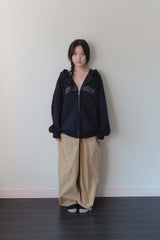 Homebody Hoodie Zip-Up (Navy)