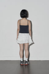 frill skirt (white)