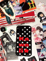 Kawaii★ black star Hard Case