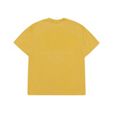 24FW レタリングラビットショートスリーブTシャツマスタード