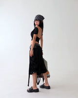 4WAY Cargo Detachable Bermuda Long Wide Pants