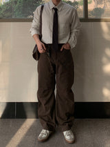 Algodon Curved Cotton Pants