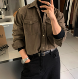 Seattle Tail Western Cacchion Overfit Shirt